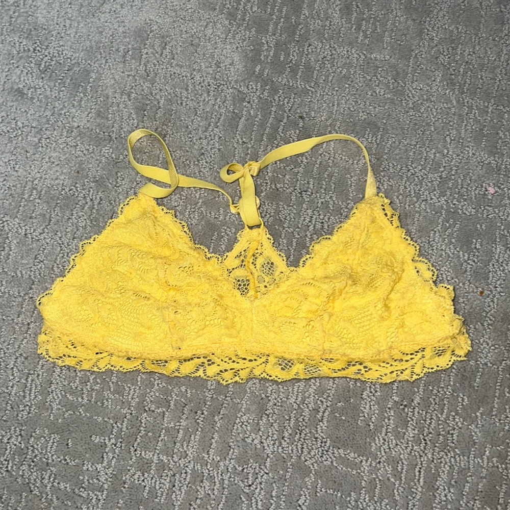 Yellow bralette